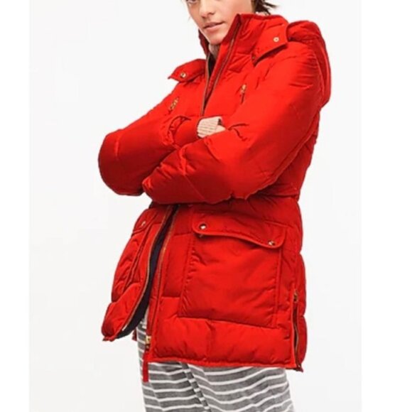 J. Crew Chateau Puffer Jacket - Picture 1 of 13